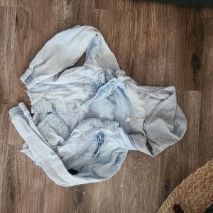 Wet Seal Light Blue Denim Jacket